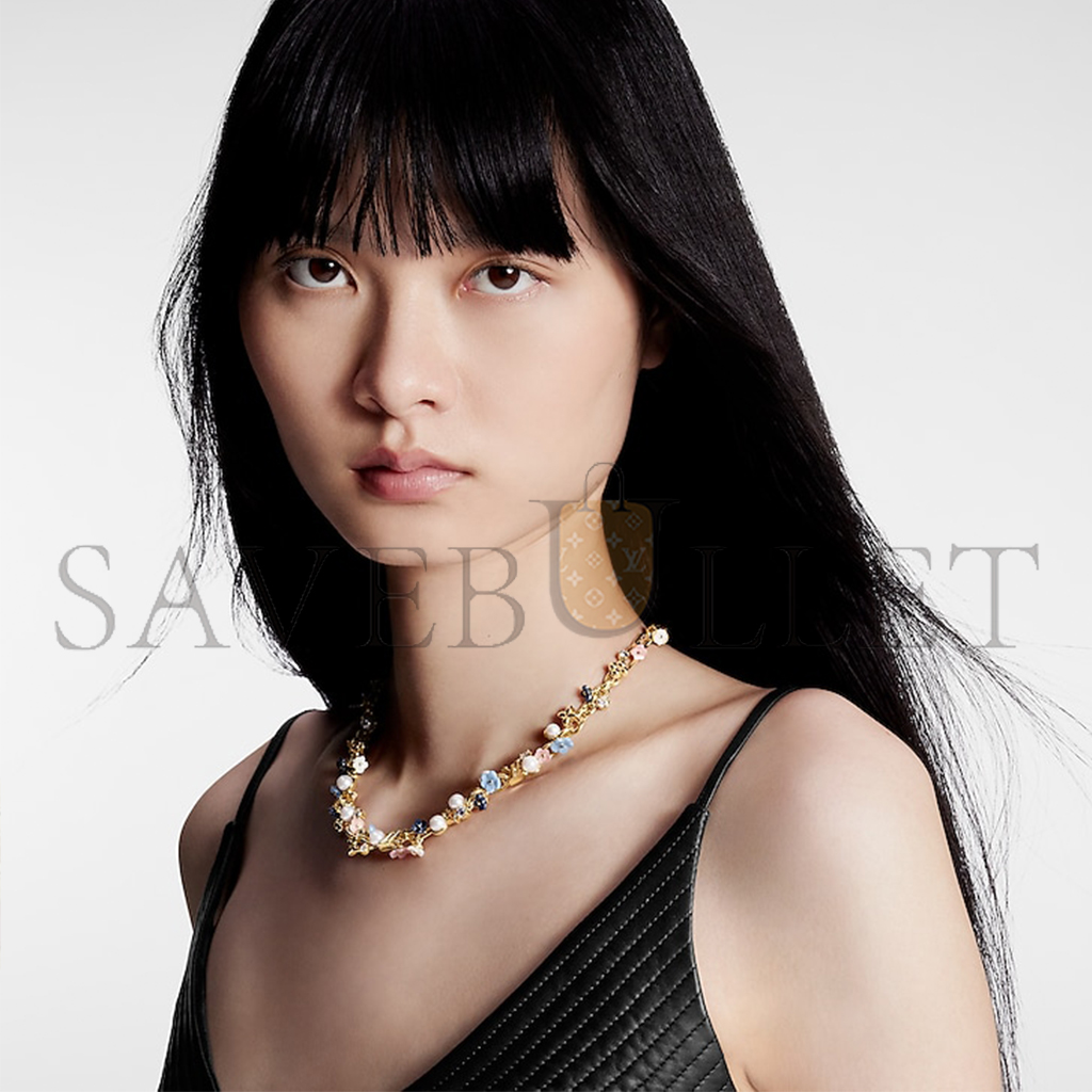 l**is V*t*n lv botanica necklace m01641